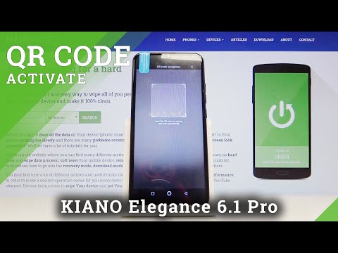 How to Allow Camera to Scan QR Codes in KIANO Elegance 6.1 Pro – QR Scanning