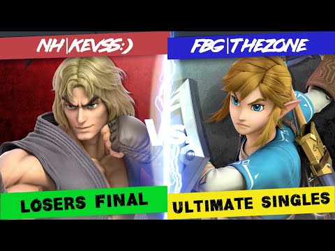 LOSERS FINAL | NH | Kevss:) Vs. FBG|TheZone | South Coast Legends #12 | Smash Ultimate Singles