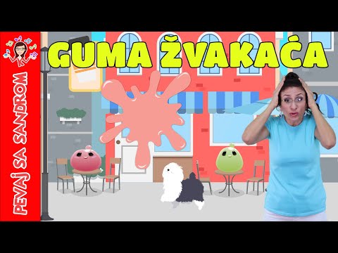 💖 Guma žvakaća 💖 Pevaj Sa Sandrom | Dečije pesme | Dečije priče
