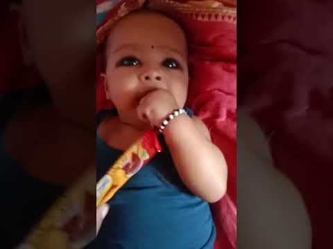 Swastika was playing with chocolate