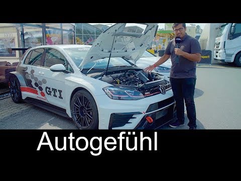 The Golf race car! VW Golf GTI TCR FEATURE & comparison Golf GTI Clubsport S @ ADAC TCR Hockenheim