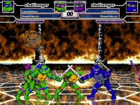 TBM Mugen Match #7 - TMNT vs. Dark TMNT (Tornado Match)