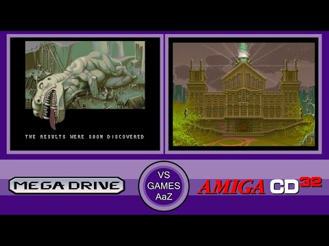 The Chaos Engine - Mega Drive VS Amiga CD32_Side By Side Comparison Graphics
