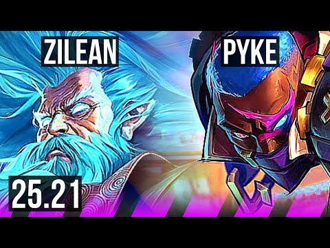 ZILEAN & Jhin vs PYKE & Smolder (SUP) | 4/3/17 | EUW Master | 25.21