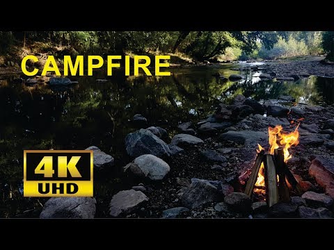 4K Campfire by the River and ???