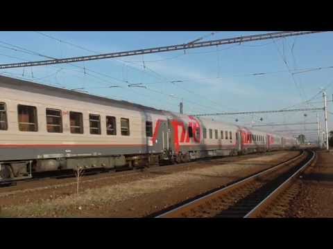 91 51 1 150.043-4 (EP09) PKP Intercity na vlaku EN 404 Vltava - Moskva - Warszawa - Praha