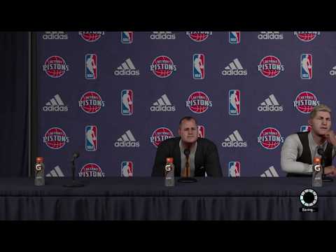 NBA 2K16 Pistons My GM EP 1