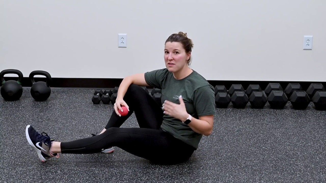 Piriformis Release with lacrosse ball - YouTube