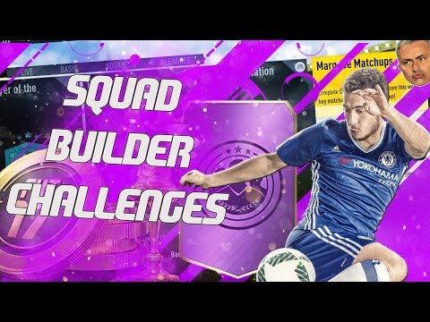 FIFA 17 - MY FIRST SQUAD BUILDING CHALLENGES!!