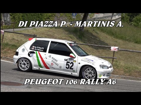 RALLY VALLI DELLA CARNIA 2023 | DI PIAZZA P. - MARTINIS A. | PEUGEOT 106 A6 | VIDEOCLIP
