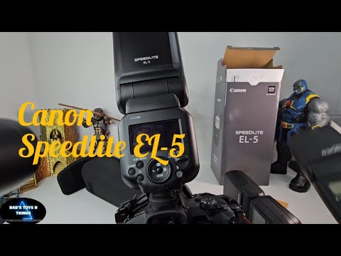 Canon Speedlite EL-5 unboxing, for Canon EOS R50
