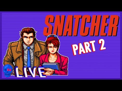 Snatcher (Sega CD) PART 2 | SSFF Live