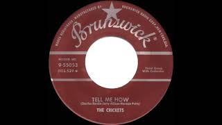 1958 Buddy Holly &amp; The Crickets - Tell Me How