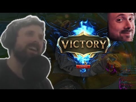 Forsen wins his first scrim with his pro team in League of Legends