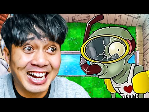 THIS TIME THERE ARE WATER ZOMBIES! (PLANTS VS ZOMBIES) PART 3