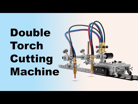 Dual Torch Automatic Gas & Plasma Cutting Machine