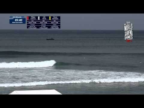 DAY 2 - ISA 2015 World Surfing Games (WSG) (ENGLISH)