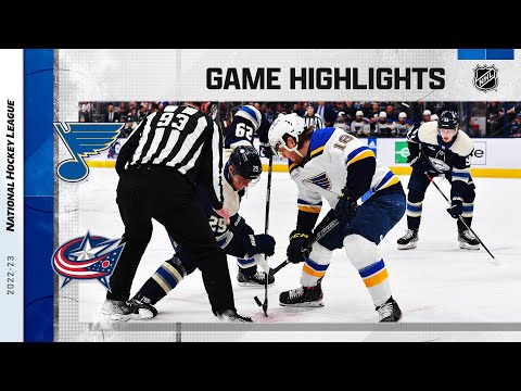Blues @ Blue Jackets 3/11 | NHL Highlights 2023