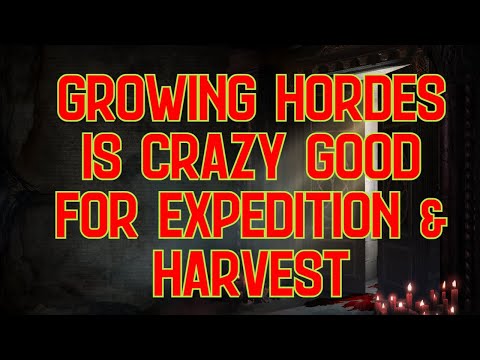 [PoE 3.20] Growing Hordes is AMAZING for Harvest and Expedition