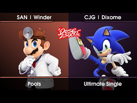 DOSE2SUCRE - 2023.01 Pools - Winder (Dr. Mario) Vs. Dixome (Sonic) SSBU Ultimate Tournament