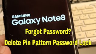 Forgot Screen Lock? How to Factory Reset Samsung Galaxy Note 8. Remove pin, pattern, password lock.