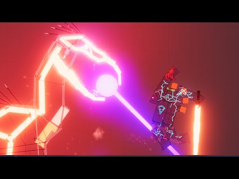 The Death Strider vs Metal Golem - People Playground 1.21.3