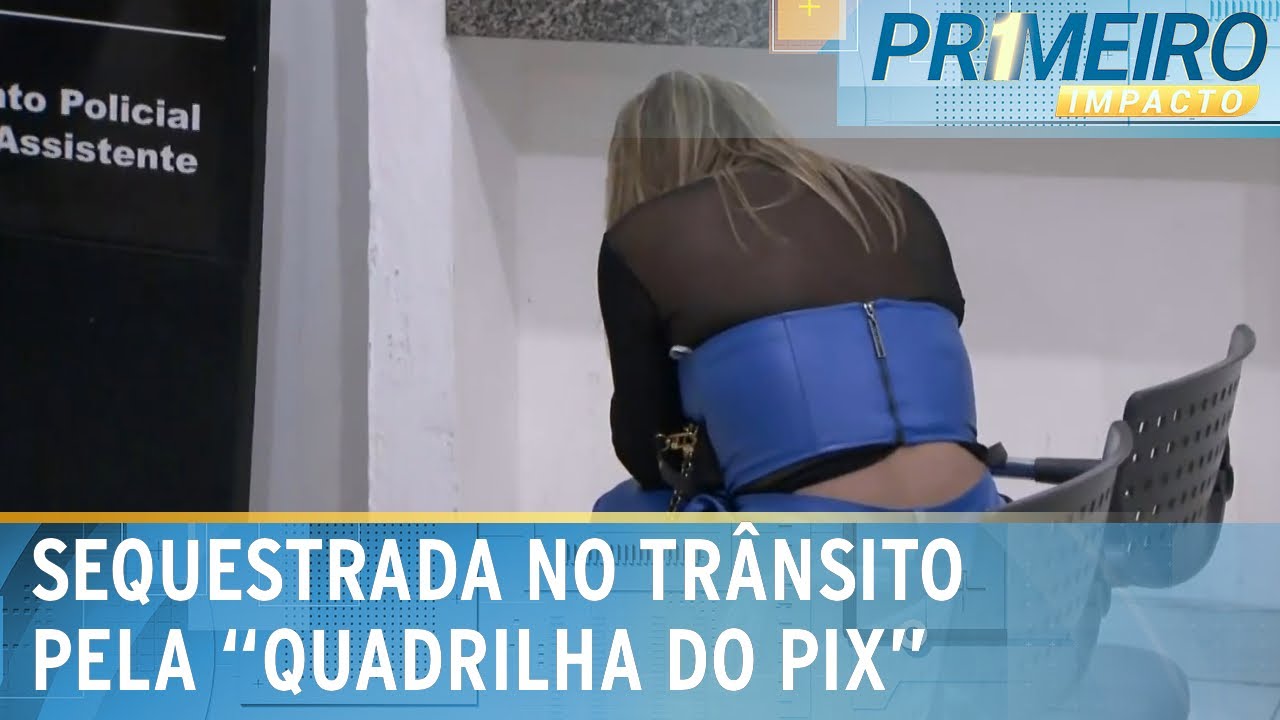 Mulher é sequestrada no meio do trânsito por “quadrilha do Pix” | Primeiro Impacto (15/11/24)