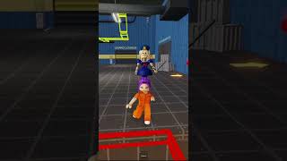 Rumi vs POLICE GIRL PRISON ESCAPE #roblox #shorts
