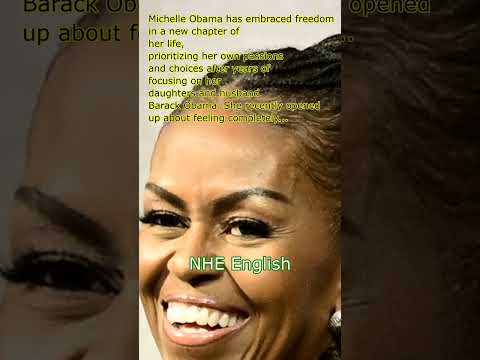 Michelle Obama admits she's now 'completely free' as she hints at new chapter