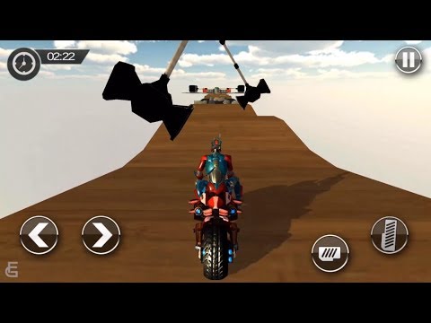 US Police Robot Bike Stunts | Android Gameplay | Friction Games