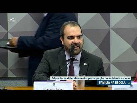 Maior participação da família na escola foi tema debatido na CDH