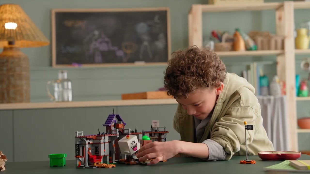 LEGO Super Mario - King Boo a strašidelný zámok