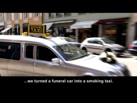 Smoking taxi