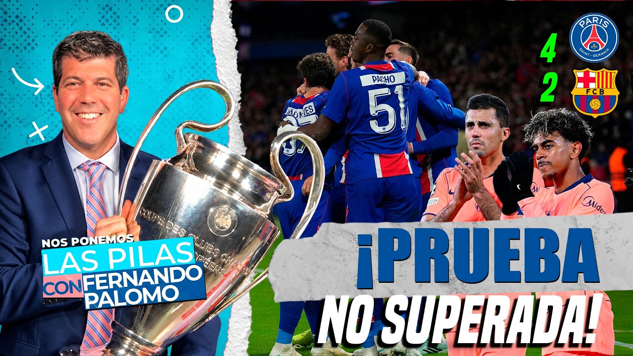 PSG 4-2 Barcelona ¡PRUEBA NO SUPERADA! PARA FRENAR AL BARÇA, EL MEJOR EQUIPO DEL MUNDO