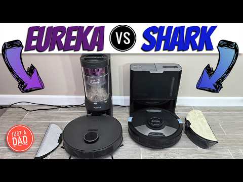 Eureka E10s vs Shark Matrix Plus 2in1 (AV2610WA) Self-Emptying Robot Vacuum and Mop COMPARISON