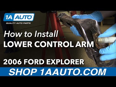 How to Replace Rear Lower Control Arm 06-10 Ford Explorer