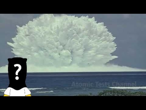 Así se detona una bomba nuclear debajo del agua