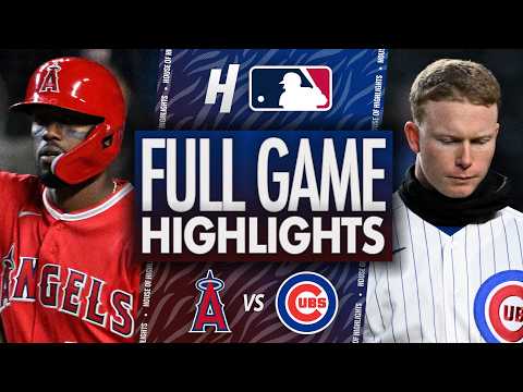 시카고컵스 VS LA에인절스 0:2 MLB 스포츠하이라이트