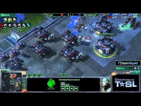 Game 2 - FXOqxc vs Mill.Adelscott - TSL3 Ro16 Match 3