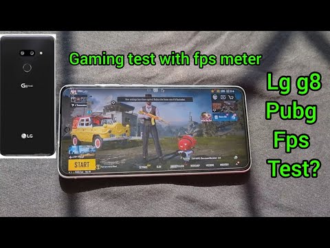 lg g8 PUBG fps test with fps meter???heavy lag