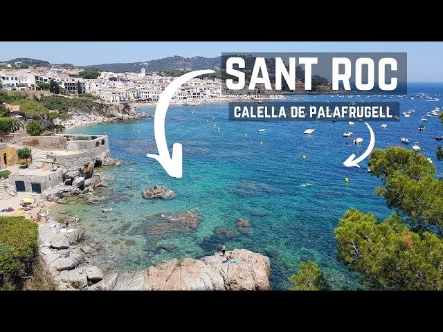 Cala de Sant Roc / Playa Els Canyers, Calella de Palafrugell, Costa Brava, España