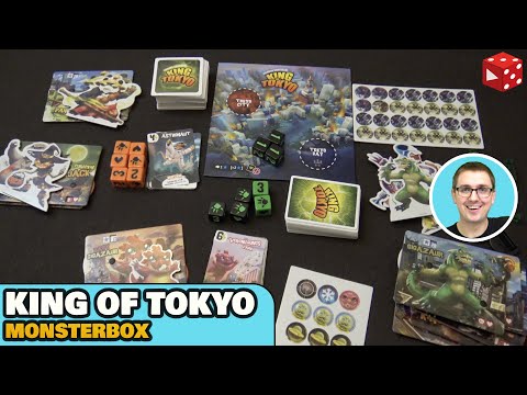 King of Tokyo Monster Box - Was ist drin? Ein Überblick! Für wen lohnt sie sich?