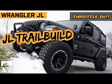 Jeep Wrangler 4 Door Sport Build | Building a Lifted JL For the Trails and Street - Throttle Out