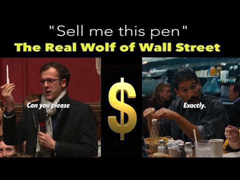 " Sell me this pen " The Real Wolf of Wall Street #businessmotivation #motivation #business