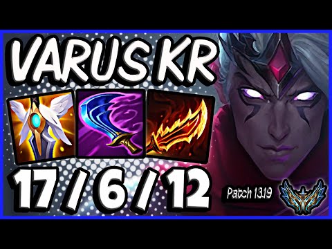 [ 56% WINRATE ] Varus ADC vs Kaisa KR Challenger - Patch 13.19 - Season 13
