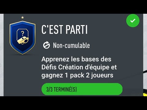 FIFA20 SBC / DCE DE BASE - C’EST PARTI - SOLUTION COMPLÈTE PAS CHER