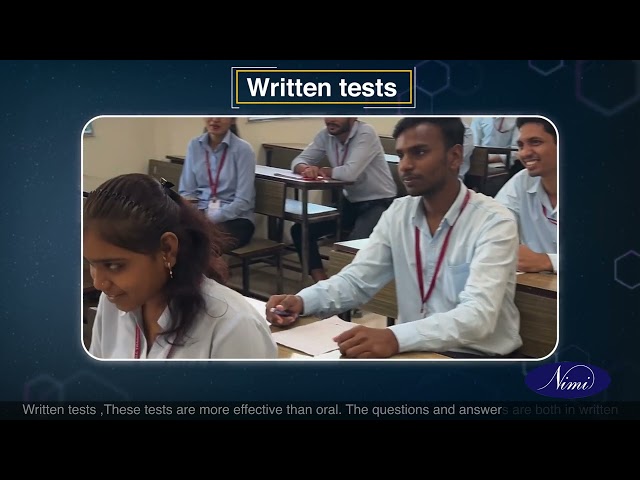 Testing and evaluation PART - A