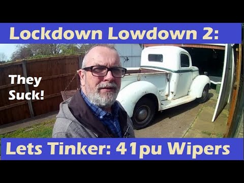 Lockdown Lowdown 2: Here's a truck. Let's tinker with it. Vacuum wiper fix
