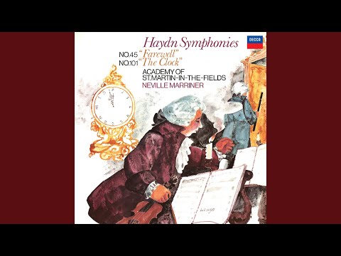 Haydn: Symphony No. 45 in F-Sharp Minor, Hob. I:45 "Farewell": 4. Finale. Presto - Adagio