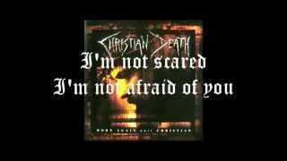 Christian Death - Superstition and Fear(Letra/Lyrics)